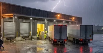 Emergency freight rescue semi-truck on call for rapid response cargo recovery