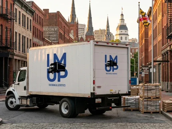 An IM UP Trucking specialized recovery truck prepared for deployment and rapid response