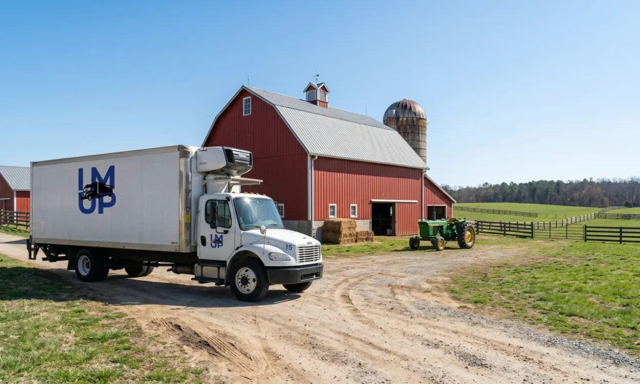 Temperature controlled logistics background