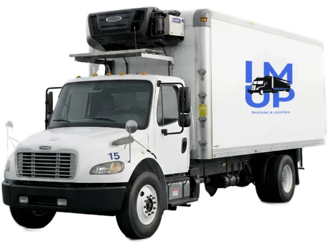 IM UP Trucking refrigerated truck